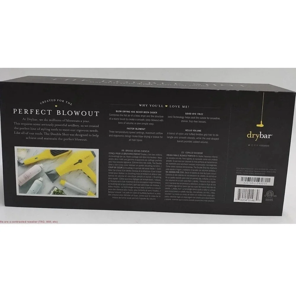 Drybar The Double Shot Oval Blow-Dryer Brush - retail $155 New In box Never Used